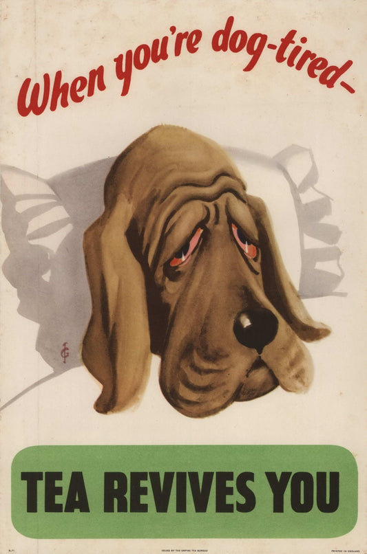 When You're Dog-Tired, Tea Revives You