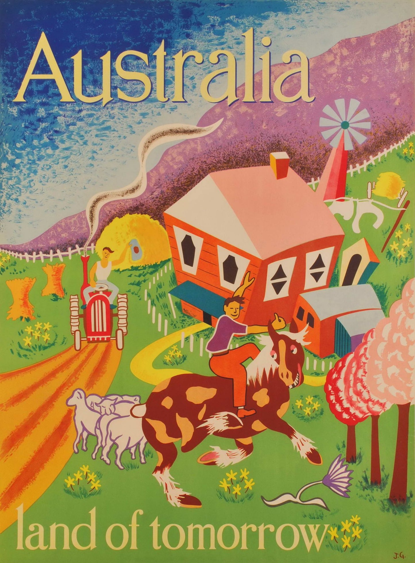 Australia. Land Of Tomorrow