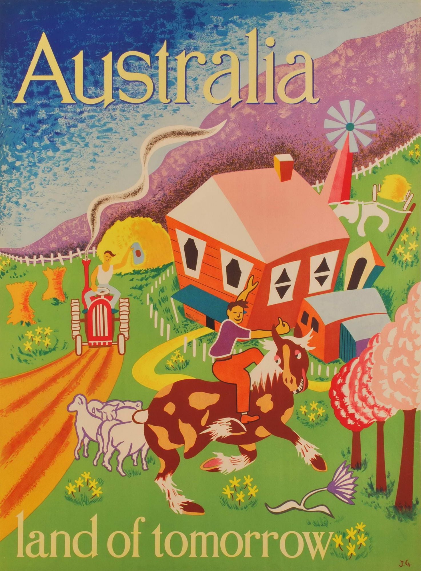 Australia. Land Of Tomorrow