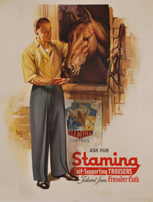 Ask For Stamina Self-Supporting Trousers