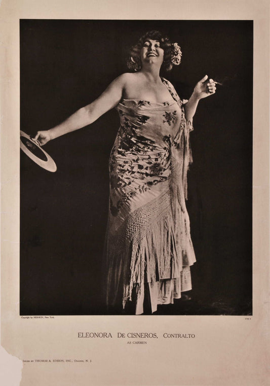 Eleonora De Cisneros, Contralto, As Carmen