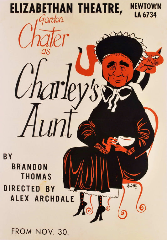 Gordon Chater As "Charley's Aunt"