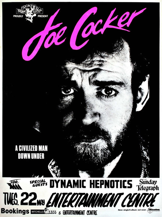 Joe Cocker. A Civilized Man Down Under