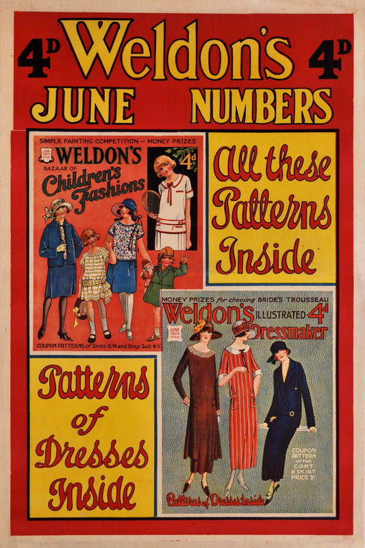 Weldon's June Numbers [Dressmaking Magazines]