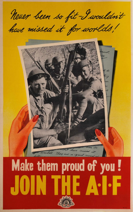 Make Them Proud Of You. Join The AIF