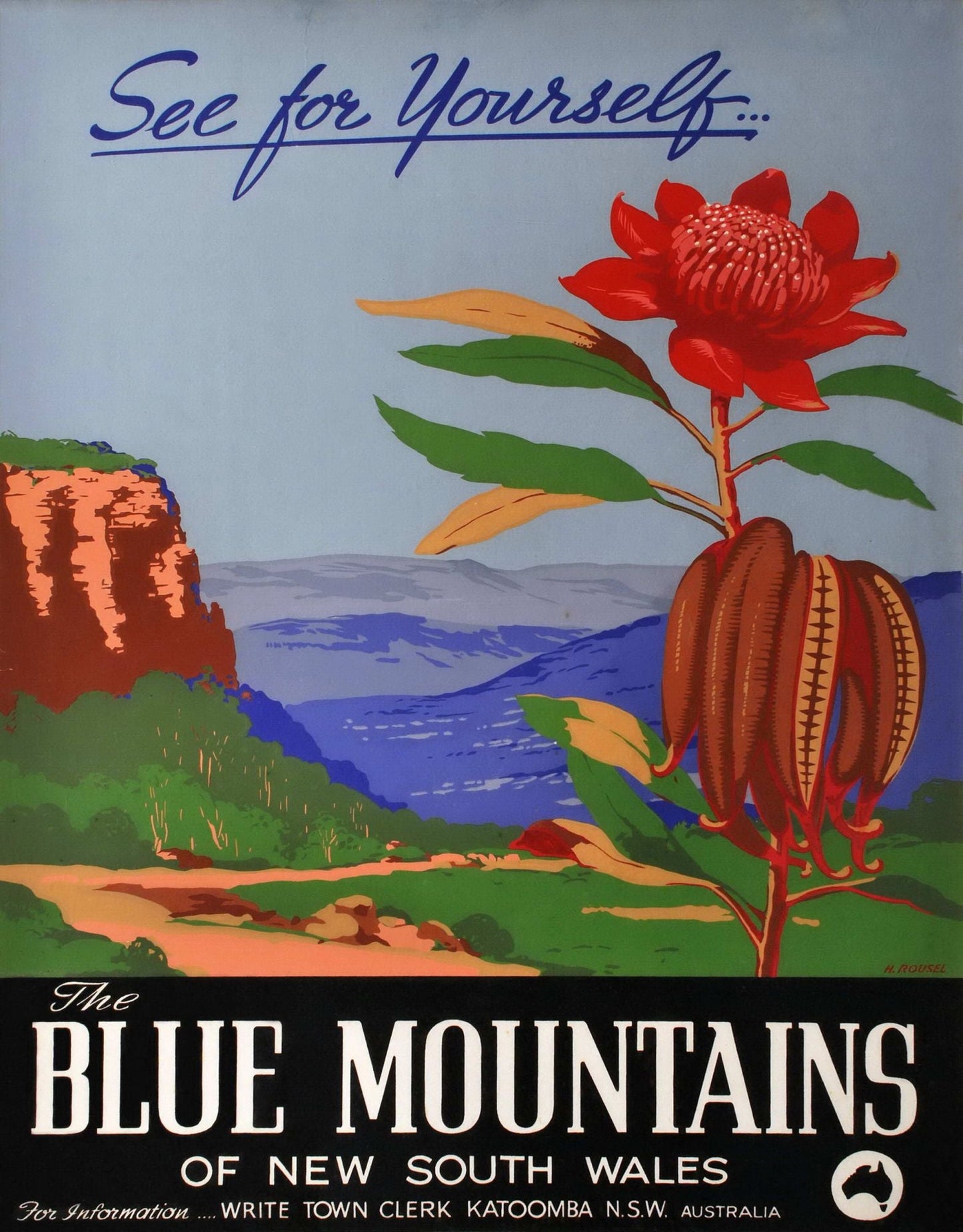 The Blue Mountains Of New South Wales