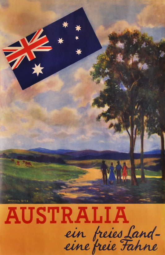 Australia. Ein Freies Land. Eine Freie Fahne (A Free Country. A Free Land)