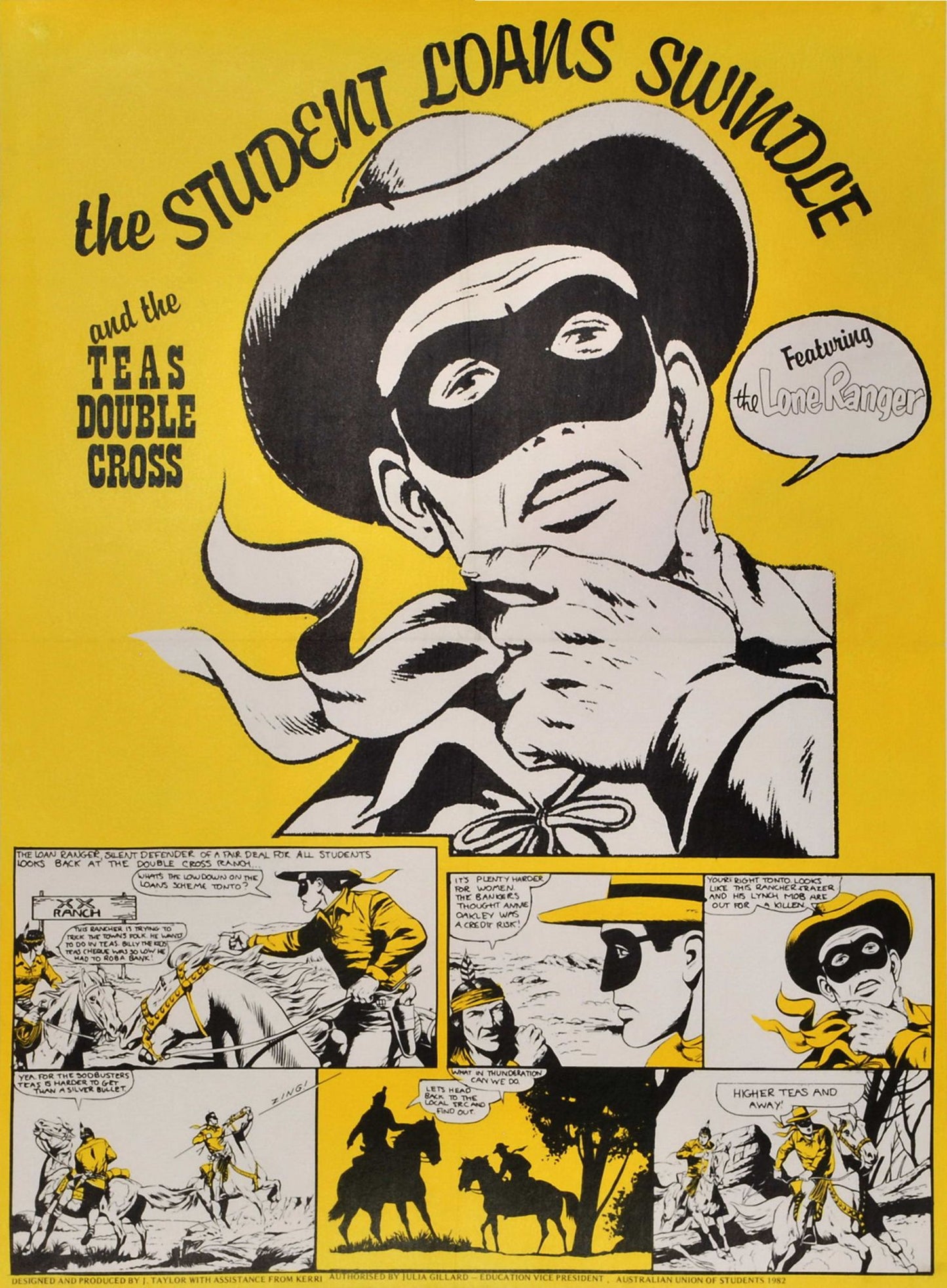 The Student Loans Swindle And The TEAS Double Cross, Featuring The Lone Ranger [Julia Gillard]