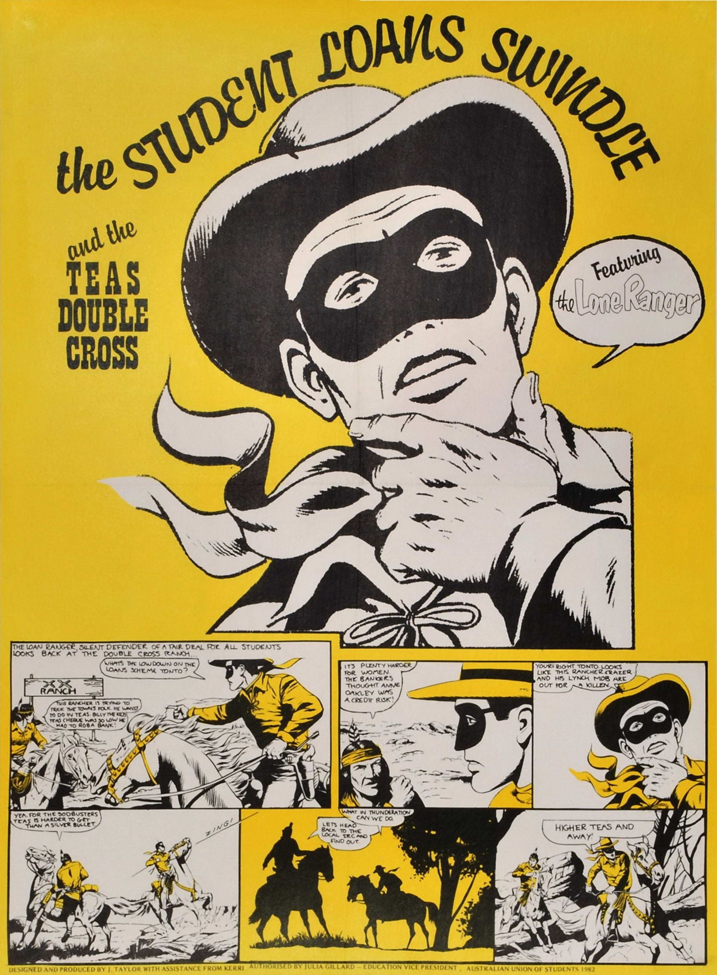 The Student Loans Swindle And The TEAS Double Cross, Featuring The Lone Ranger [Julia Gillard]
