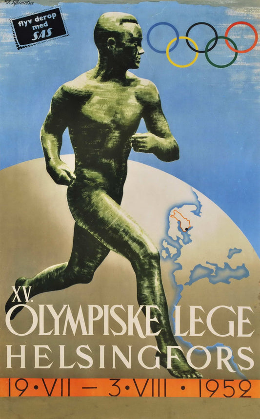 XV Olympiske Lege Helsingfors [Olympic Games, Helsinki, Finland]