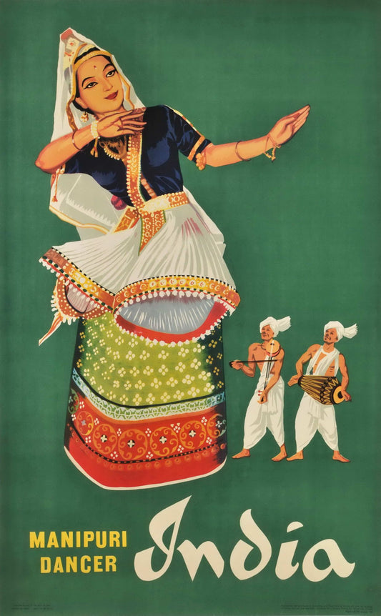 Manipuri Dancer, India
