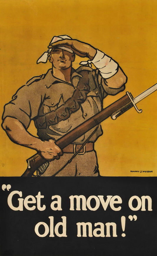 Get A Move On Old Man!