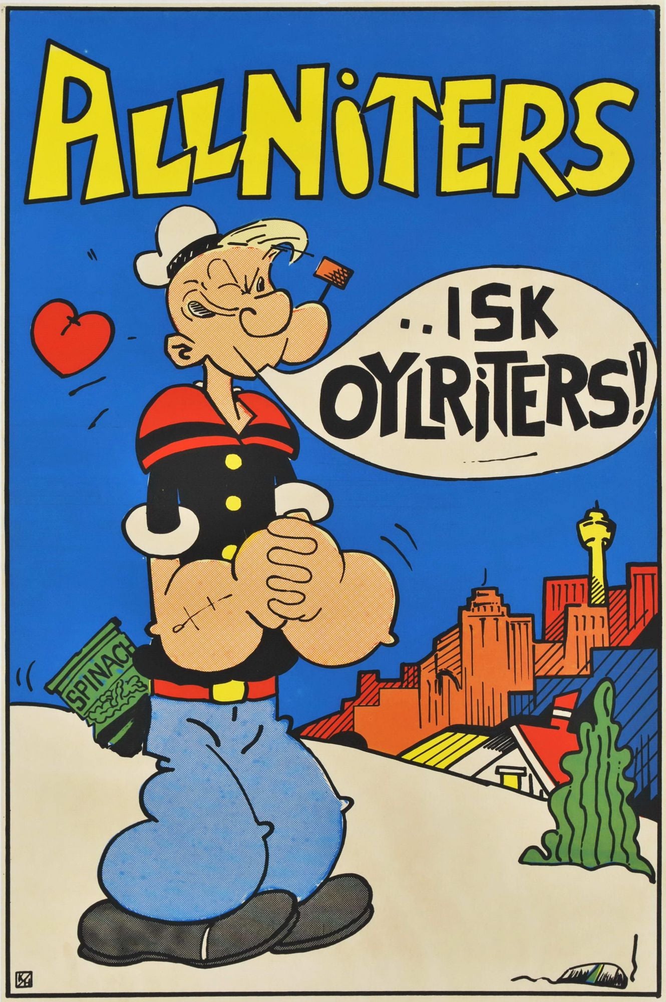 Allniters. Isk Oylriters! [Popeye]