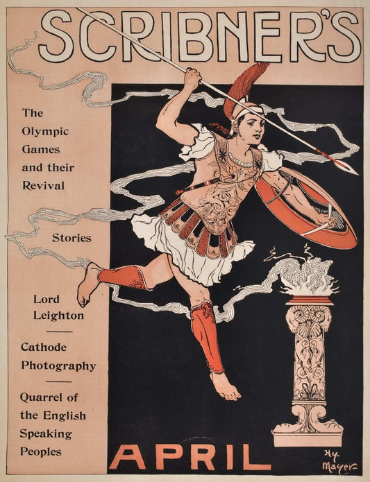 Scribner's, April [First Olympic Poster]