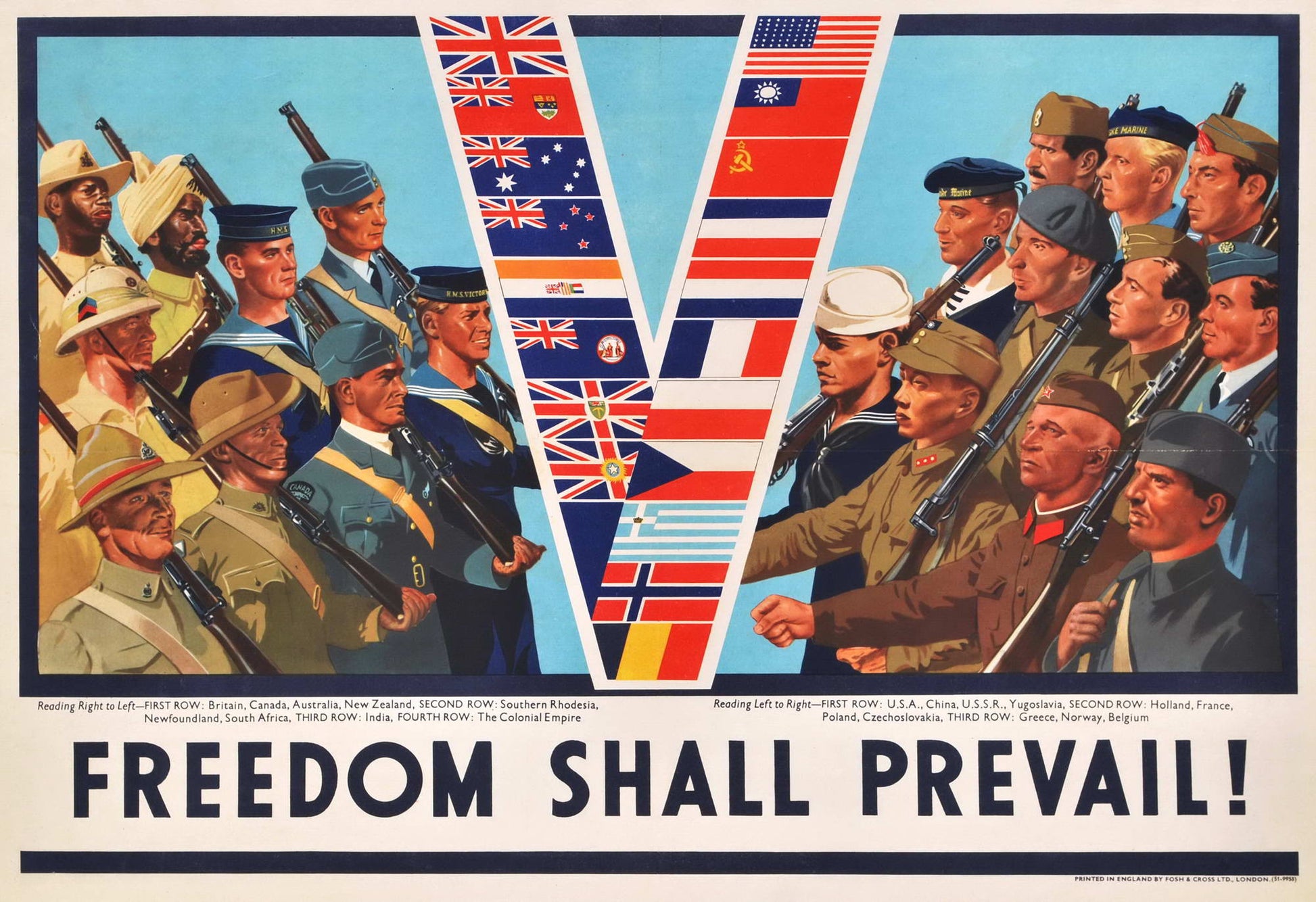 Freedom Shall Prevail! ["V" For Victory]