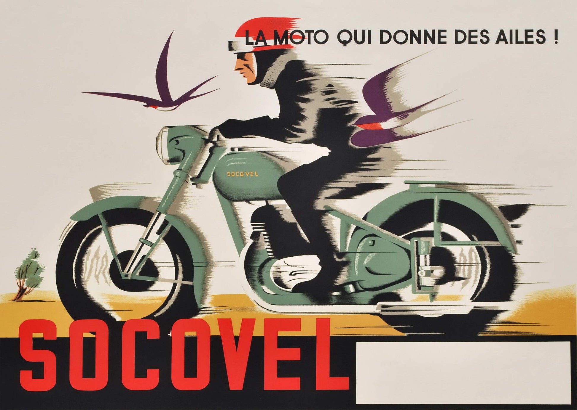 La Moto Qui Donne Des Ailes. Socovel [The Motorcycle That Gives You Wings]