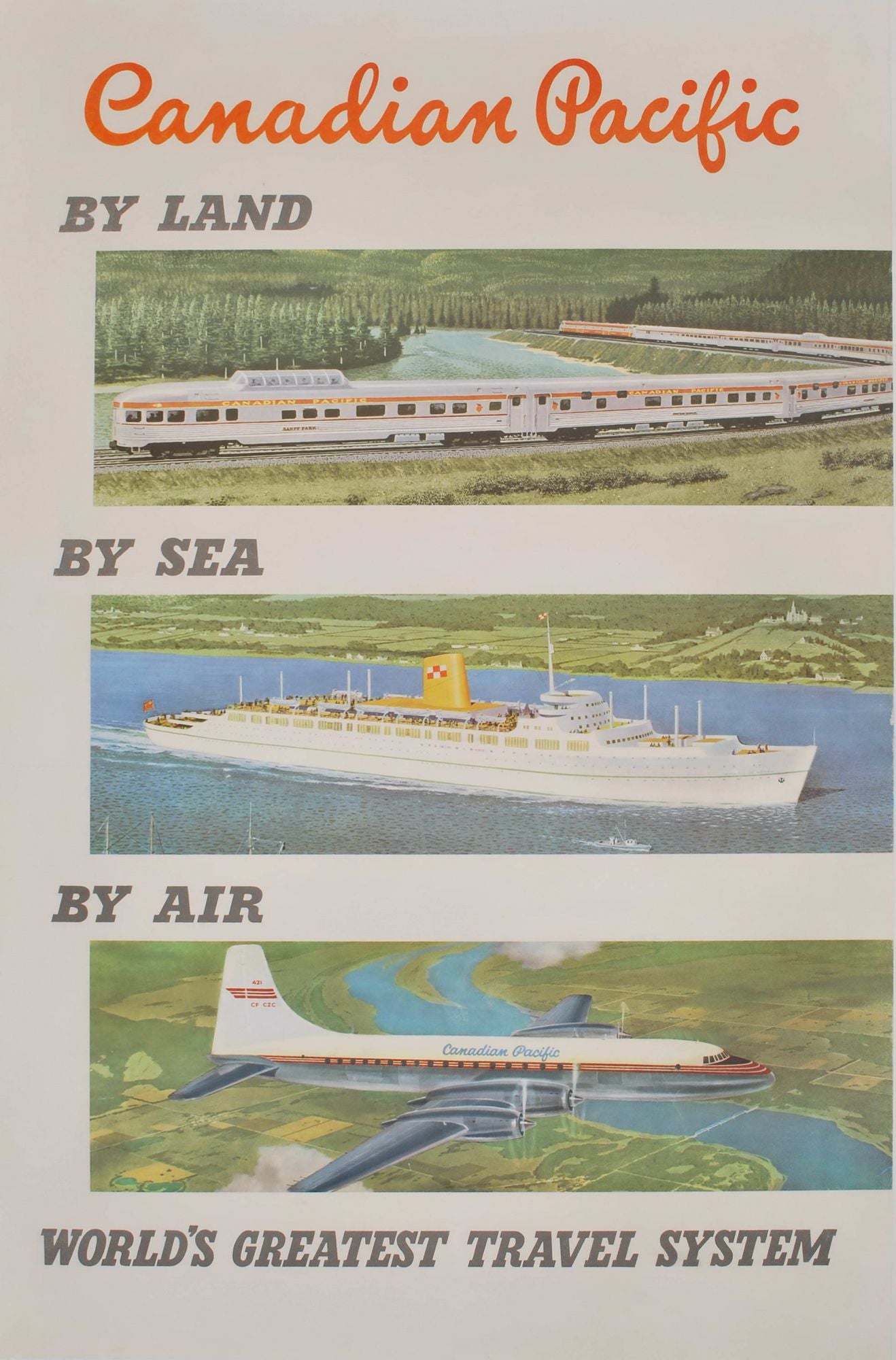 Canadian Pacific By Land, By Sea, By Air