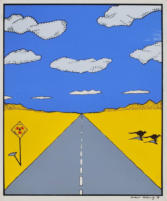 Road And Kangaroo
