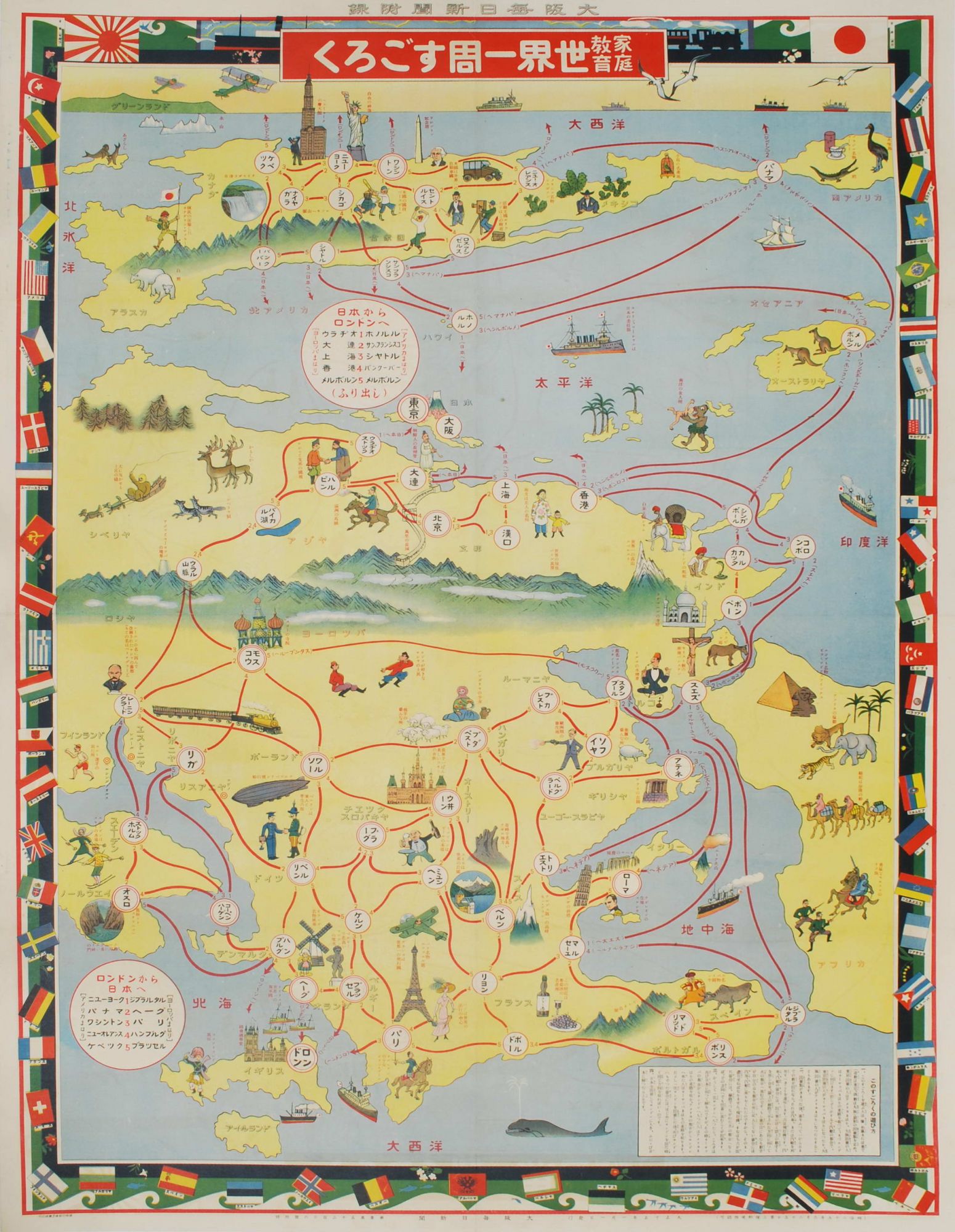 (Home Education: Around The World Board Game)