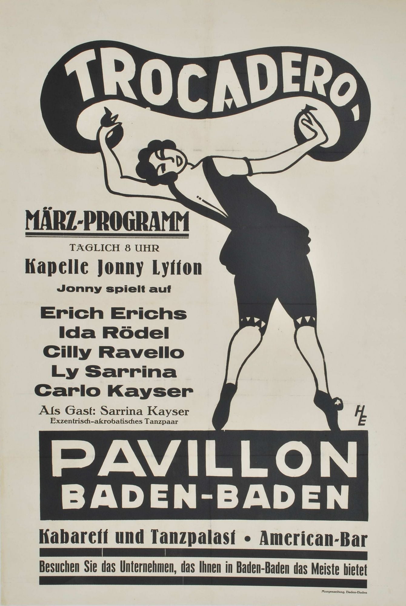 Trocadero - Pavillon, Baden-Baden [Cabaret]