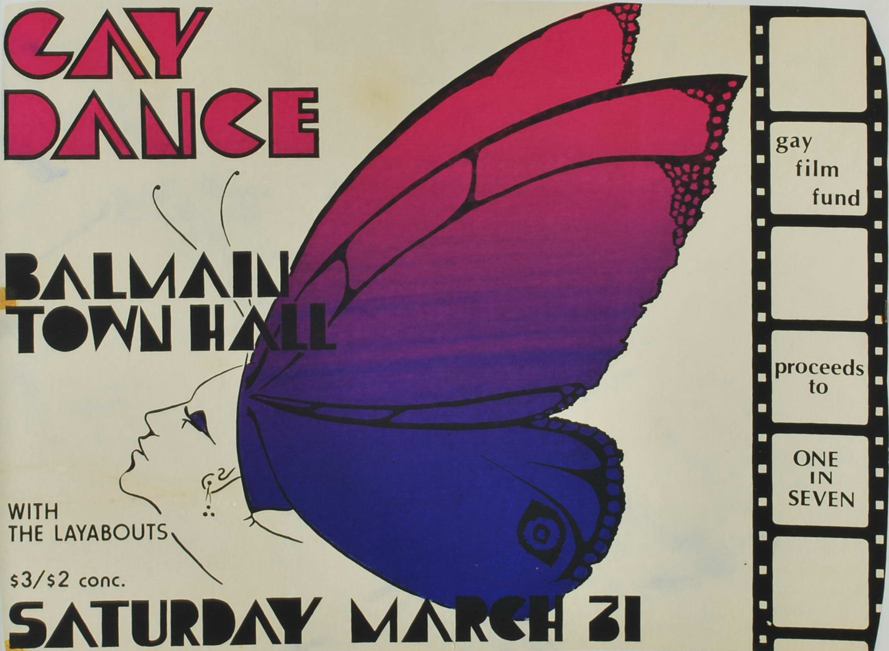 Gay Dance, Balmain Town Hall [Sydney]