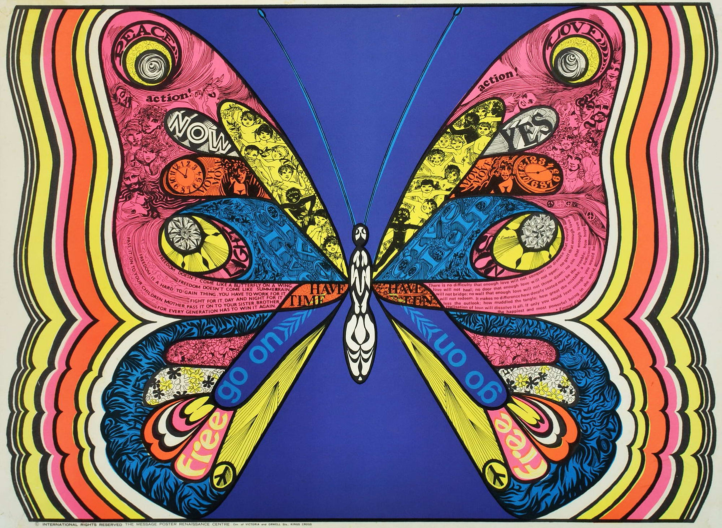 Freedom Doesn't Come Like A Butterfly On A Wing