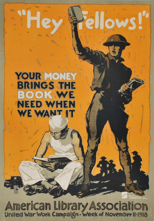 "Hey Fellows!" Your Money Brings The Book We Need When We Want It