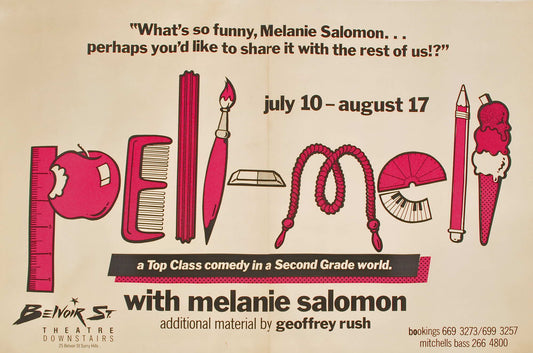 Pell-Mell. A Top Class Comedy In A Second Grade World