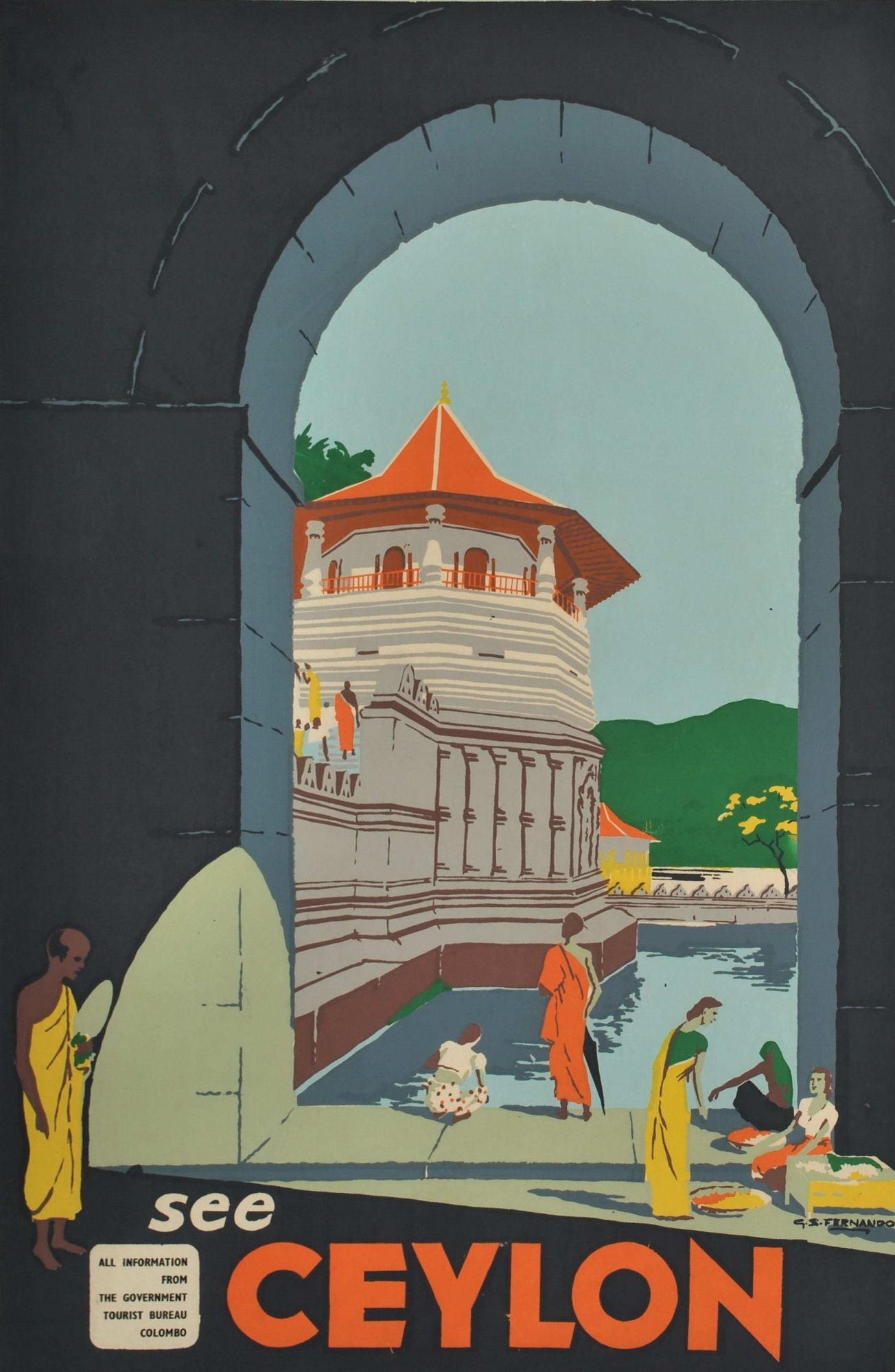 See Ceylon [Temple Of The Tooth, Kandy, Ceylon]
