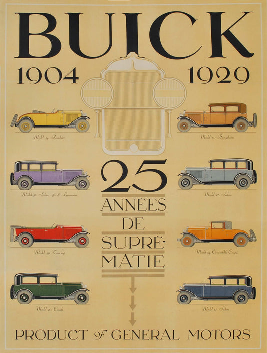 Buick 1904-1929. Product Of General Motors