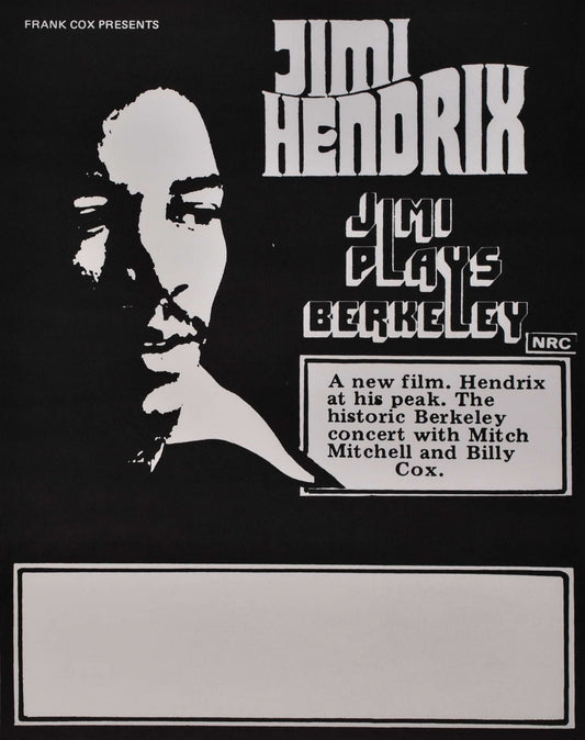 Jimi Hendrix "Jimi Plays Berkeley" [Band]