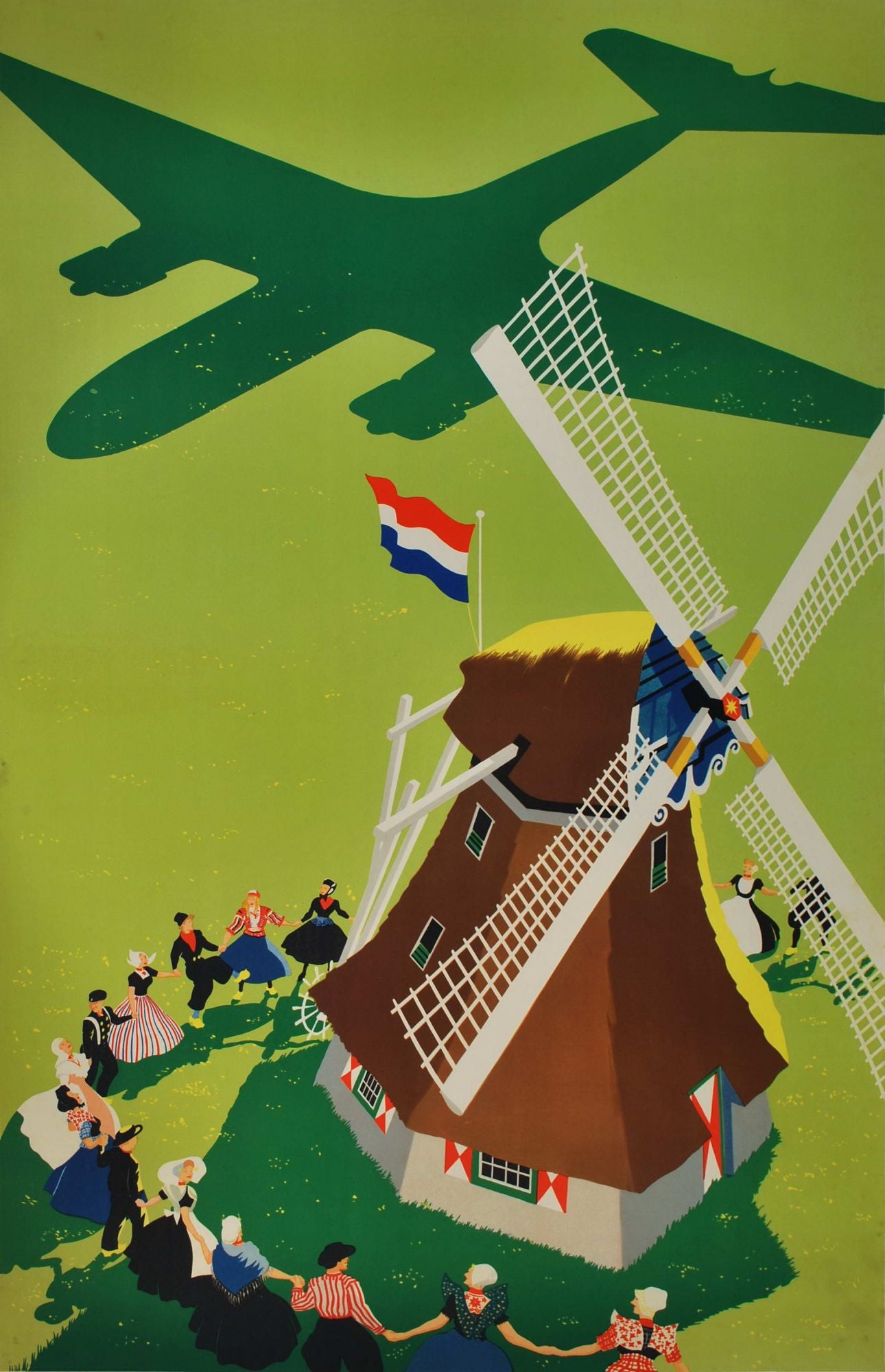 [Celebration At Windmill In Holland]