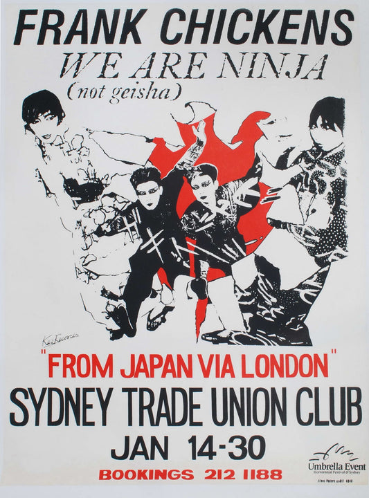 Frank Chickens. We Are Ninja (Not Geisha) [Australian Tour]