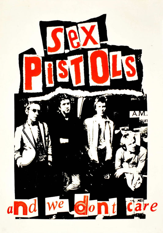 Sex Pistols. "And We Don't Care" [Band]