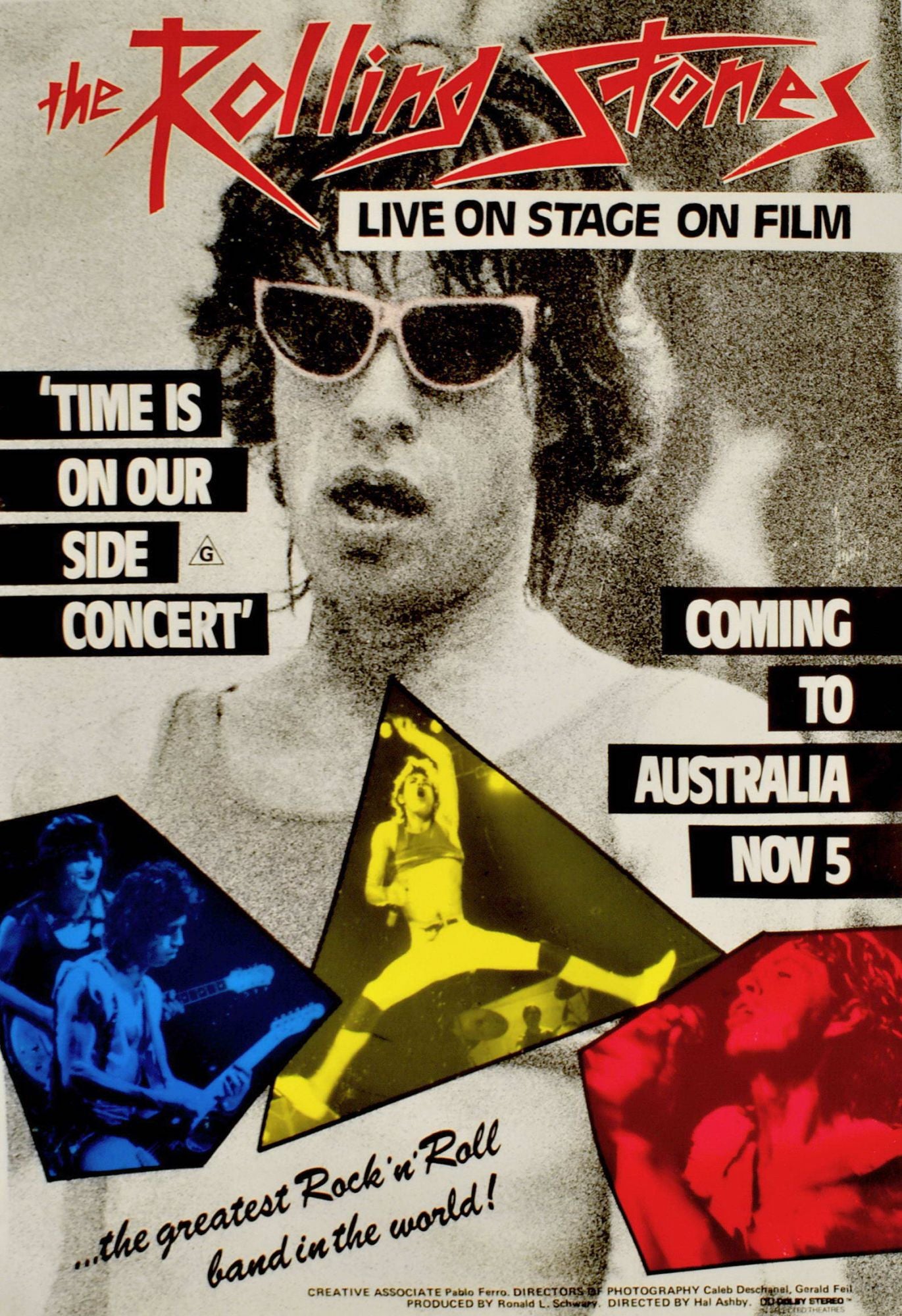 The Rolling Stones Live On Stage On Film [Band]