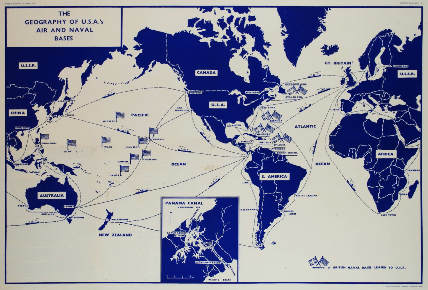 The Geography Of USA's Air And Naval Bases [Map]