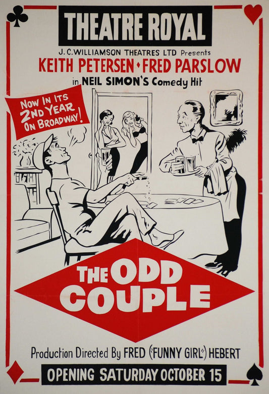 "The Odd Couple", Theatre Royal [Play]